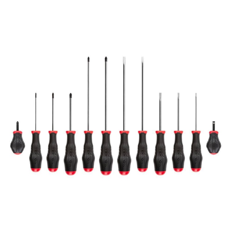 TEKTON DRV45004 High-Torque Screwdriver Set, 12-piece (#0-#2,1/8-1/4 in.) | Bigbigmart.com