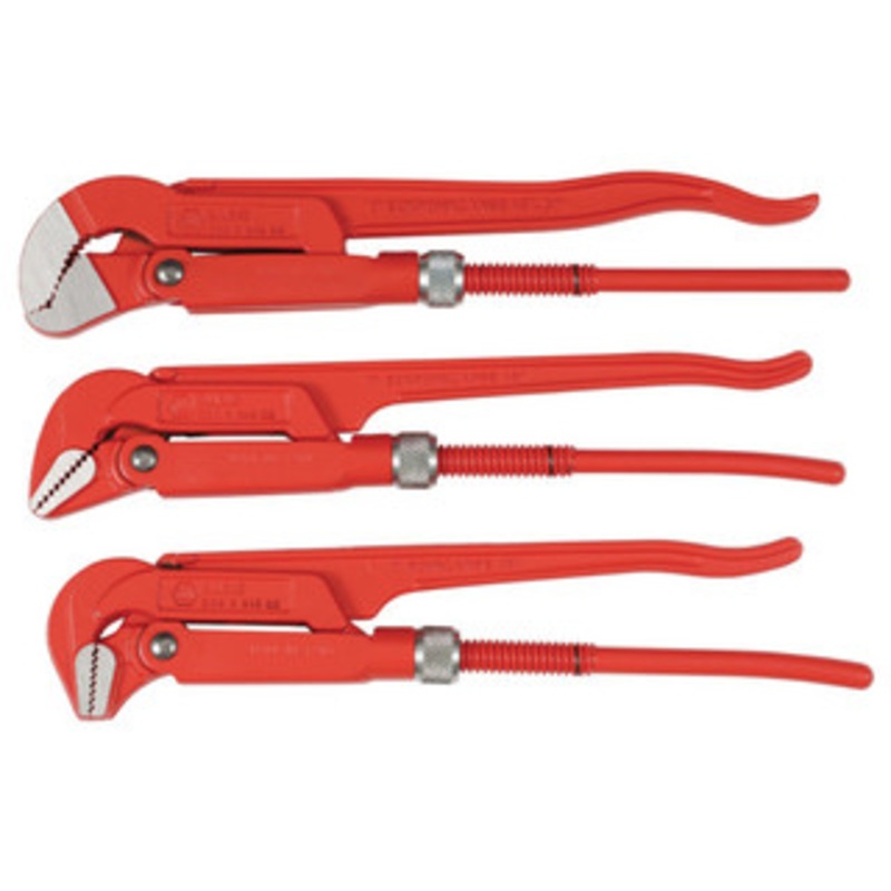 Wiha Pipe Wrench 12 Narrow Style, 3 Piece Set – 32995
