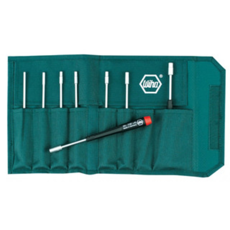 Wiha Precision Inch Nut Driver 8 Piece Set – 26599