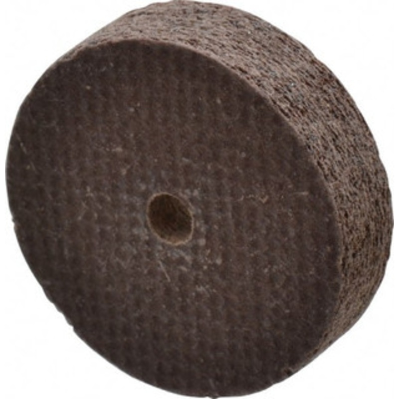 Cratex 1 Diam x 1/8 Hole x 1/4 Thick, 54 Grit Surface Grinding Wheel Aluminum Oxide, Type 1, Coarse Grade, 54,240 Max RPM, No Recess 40053 – 67187658