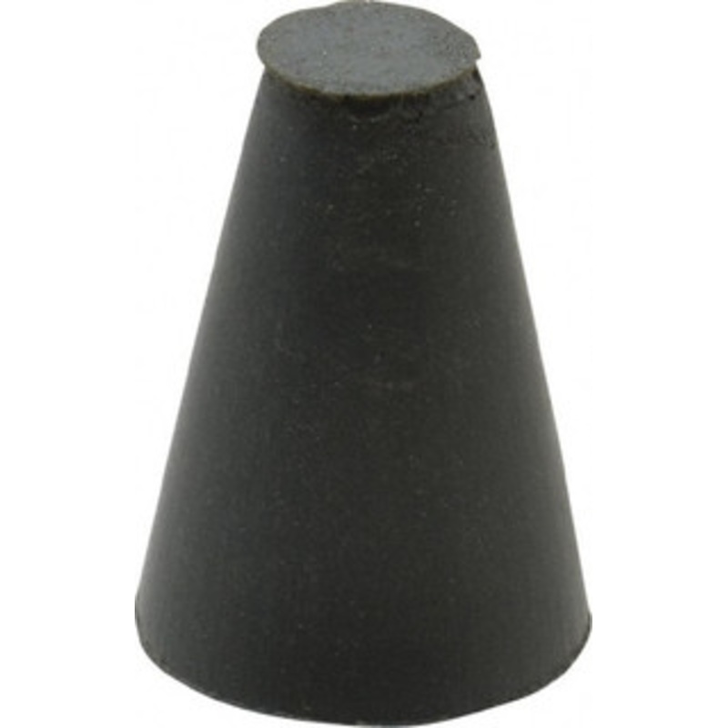 Cratex 5/8 Max Diam x 1 Long, Taper, Rubberized Point Very Fine Grade, Silicon Carbide, 1/4 Arbor Hole, Unmounted 1340XF – 08301194