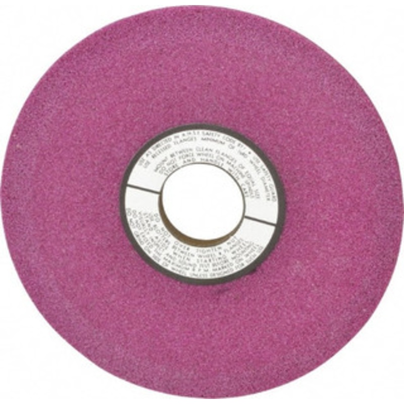 Grier Abrasive 6 Diam, 1-1/4 Hole Size, 1/2 Overall Thickness, 60 Grit, Type 12 Tool & Cutter Grinding Wheel Medium Grade, Aluminum Oxide, J Hardness, Vitrified Bond, 4,138 RPM T12-6R31382 – 65881583