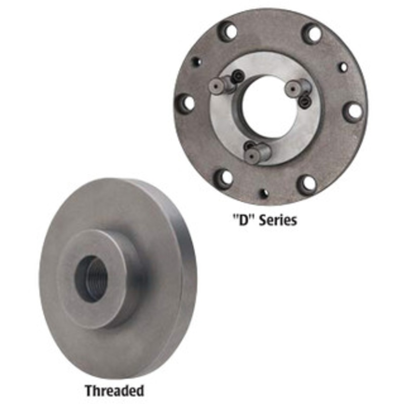 Interstate Chuck Adapters for 3-Jaw Self-Centering Plain Back Chucks