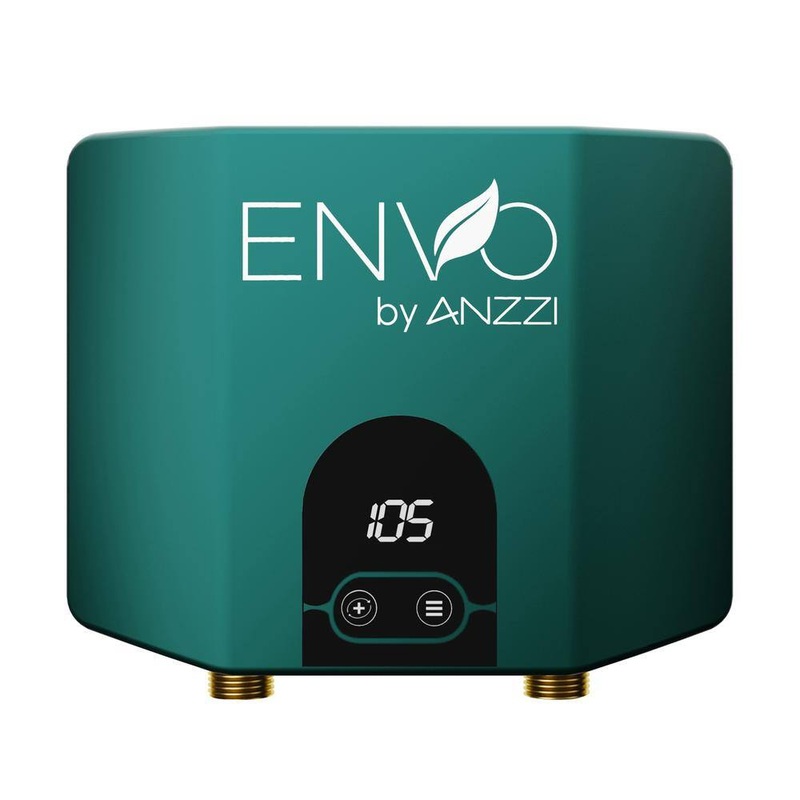 ANZZI WH-AZ035-M1 ENVO Ansen 3.5 kW 0.8 GPM Residential Single Phase Indoor Tankless Electric Water Heater with Limited Lifetime Warranty | Bigbigmart.com