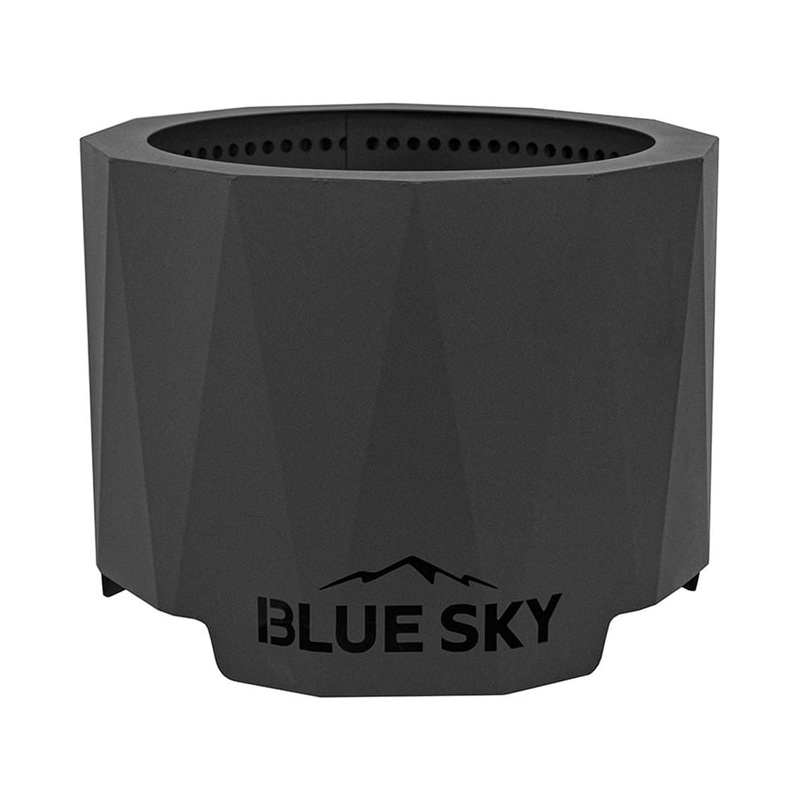 Blue Sky Outdoor Living Peak Smokeless Patio Fire Pit, Black | Bigbigmart.com