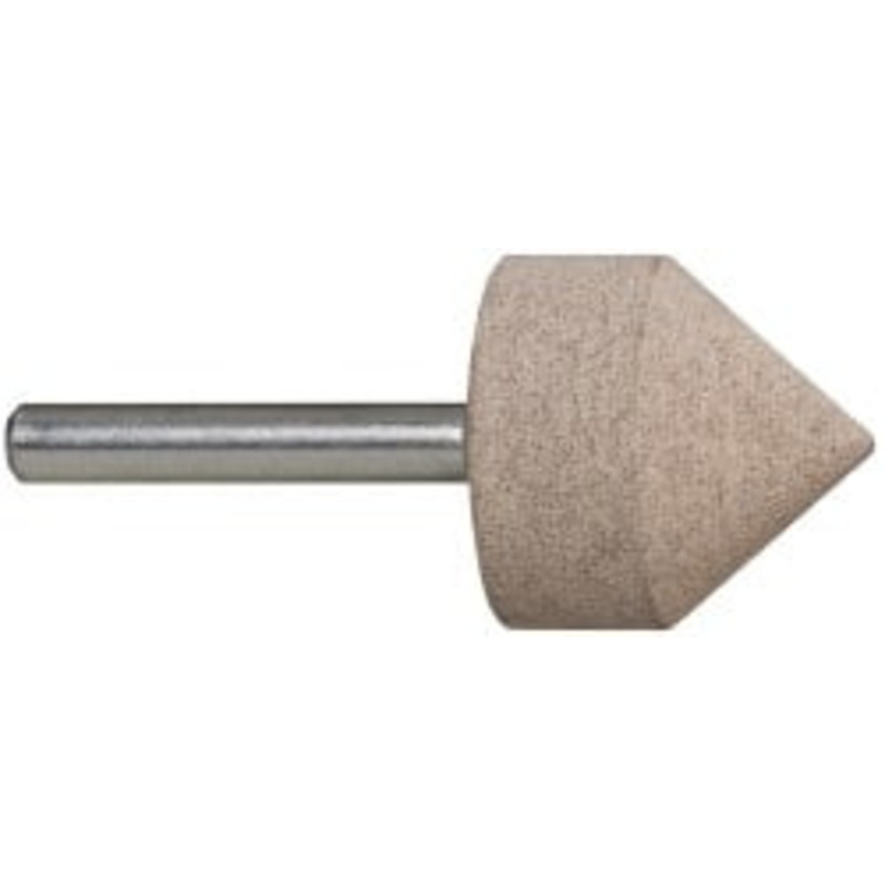Cratex 1-1/8 Head Diam x 1-1/8 Thickness, A13, Pointed Cylinder End, Aluminum Oxide Mounted Point Medium Grade, 80 Grit, 25,500 RPM A13A80CXG14 – 67186577