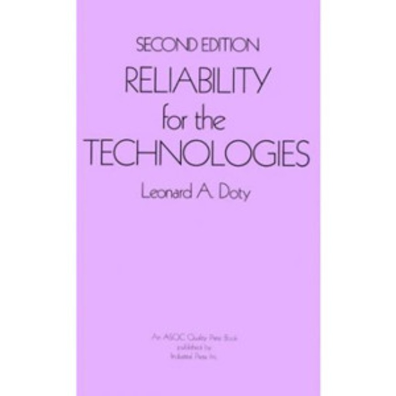 Industrial Press Reliability for The Technologies, Updated Second Edition – 3024-5