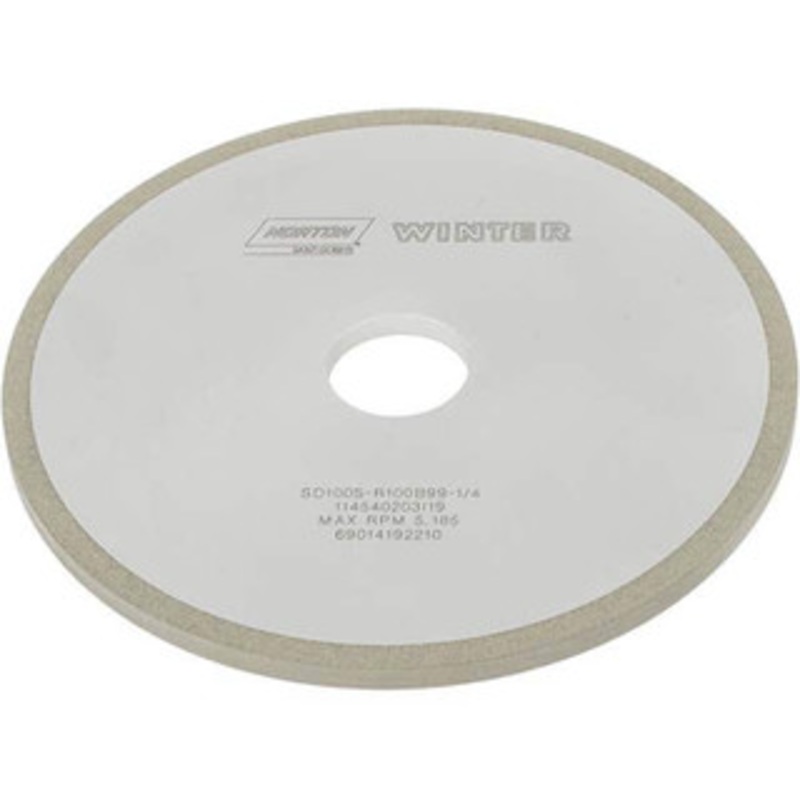 Norton 7 Diam x 1-1/4 Hole x 1/4 Thick, 100 Grit Surface Grinding Wheel Diamond, Type 1A1, Fine Grade, Resinoid Bond 69014192210 – 73551301