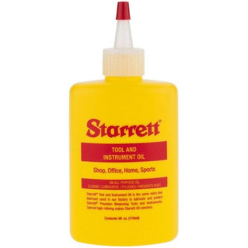 Starrett Tool & Instrument Oil, 4 oz. 53216 – 10-729-2