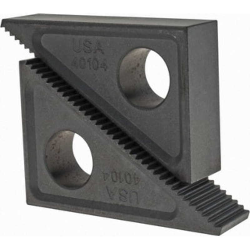 TE-CO 2 Piece, 2-1/2 to 6 Height Adjustment, Steel Step Block 1/16 Step Depth, 1/8 Step Elevation, 1 Width, 3-3/4 Base Depth, 2-15/32 Height 40104 – 06939037