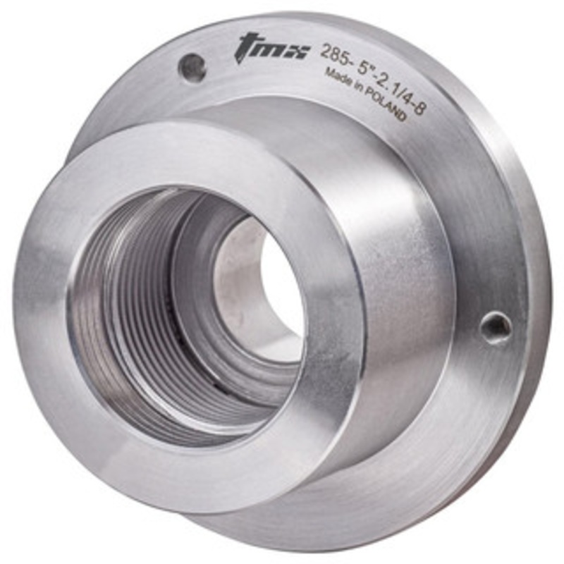 TMX Threaded Backplate for SET-TRU Chucks, 8in Threaded 2.1/4-8 – 3-876-083P