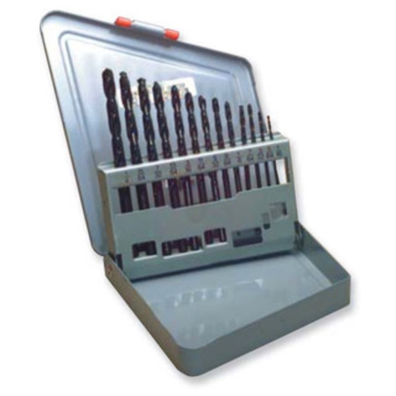 Value Collection  13 Piece Jobber Length Drill Set 1/16 to 1/4 x 64ths – 42-105-7