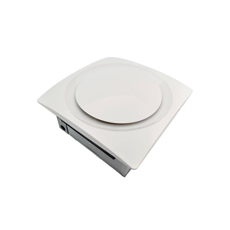 Aero Pure AP120-S W Slim Fit 120 CFM Bathroom Exhaust Fan Ceiling or Wall Mount ENERGY STAR | Bigbigmart.com