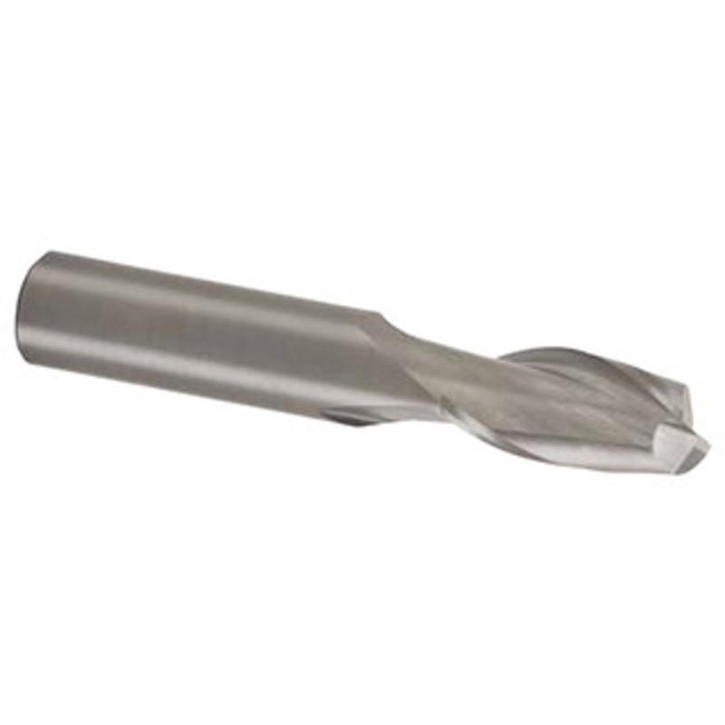 Atrax 2 Flute Centercutting Single End Mill, 7/32 Mill Dia, 1/4 Shank Dia, 7/16 LOC – 45-172-4