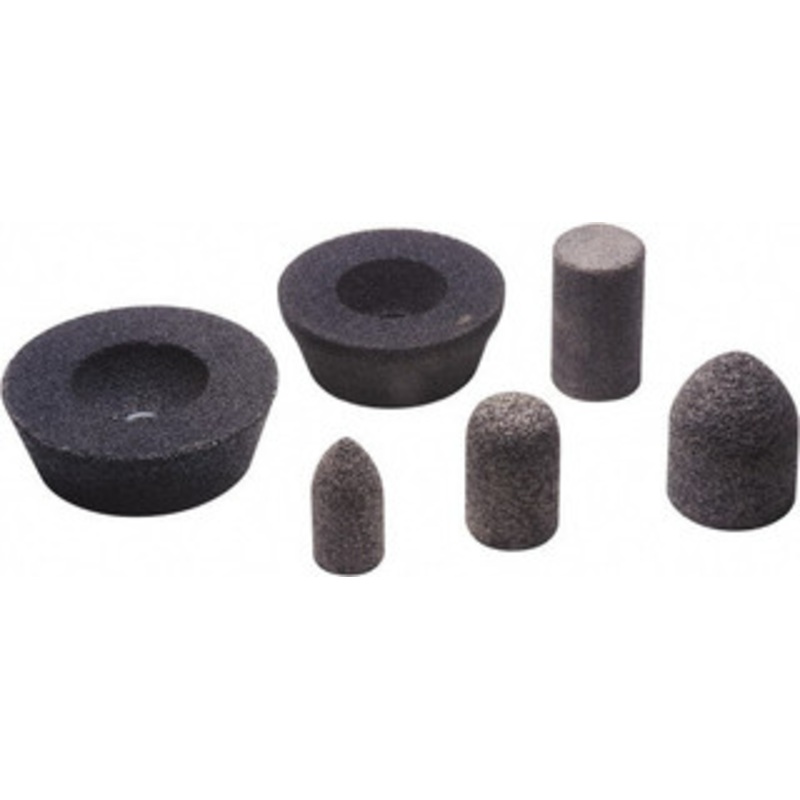 CGW Abrasives Type 18, 1-1/2 Max Diam, 3 Head Thickness, 16 Grit Square Tip Plug Aluminum Oxide, Coarse Grade, 3/8-24 Shank Thread 49032 – 32678120