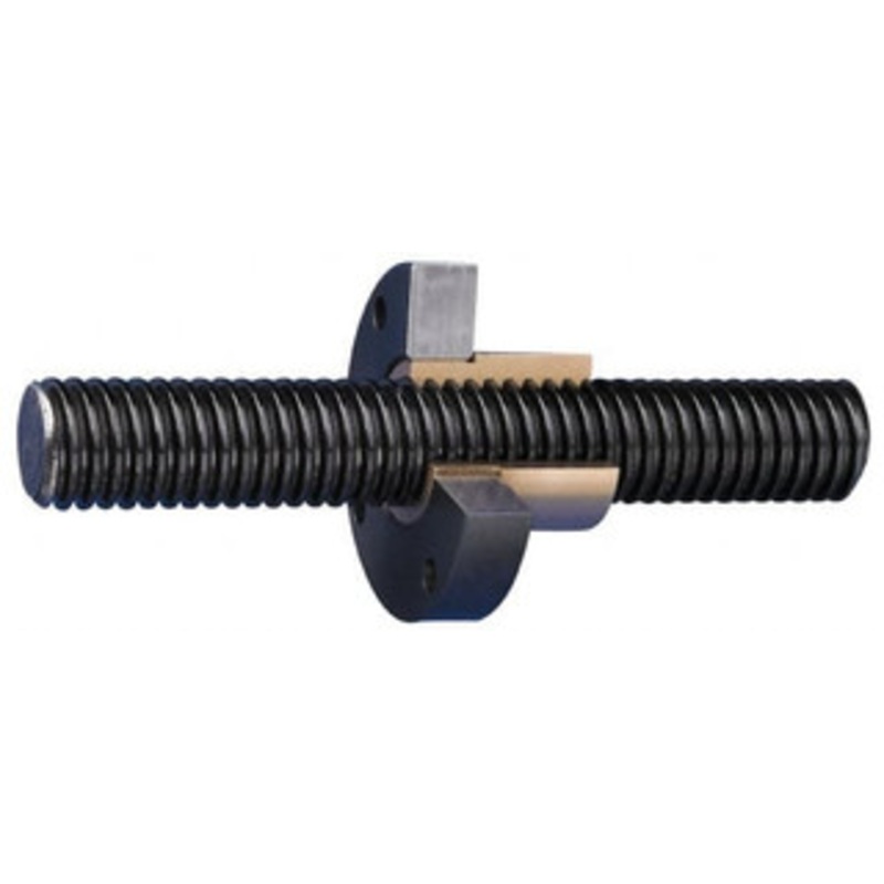 Keystone Threaded Products 1-1/4-5 x 6 ft. Alloy Steel Precision Acme Threaded Rod Left Hand Thread, 2C Fit 1-1/4-5LH61A – 01206580