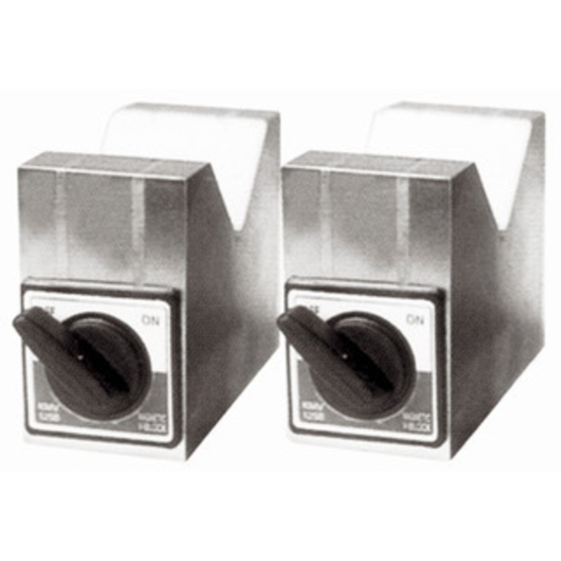Precise Aluminum Cast Magnetic V-Block Pairs