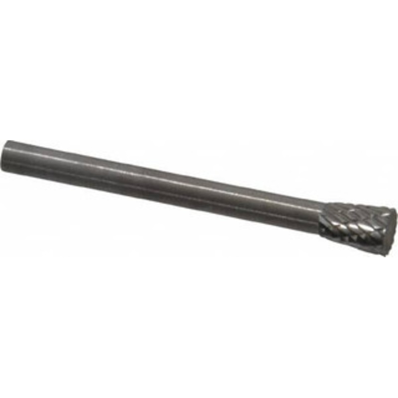 SGSPRO 3/16 Cut Diam, 1/8 Shank Diam, 10 Carbide Double Cut Inverted Cone Burr Flat End, 1/4 LOC 16103 – 05293634