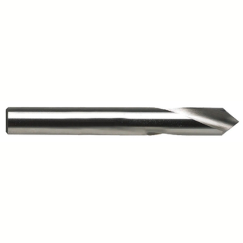 KEO H.S.S. NC Spotting 90 Point Angle Drill, Size 1, Flute Length 2-1/4, Overall Length 6