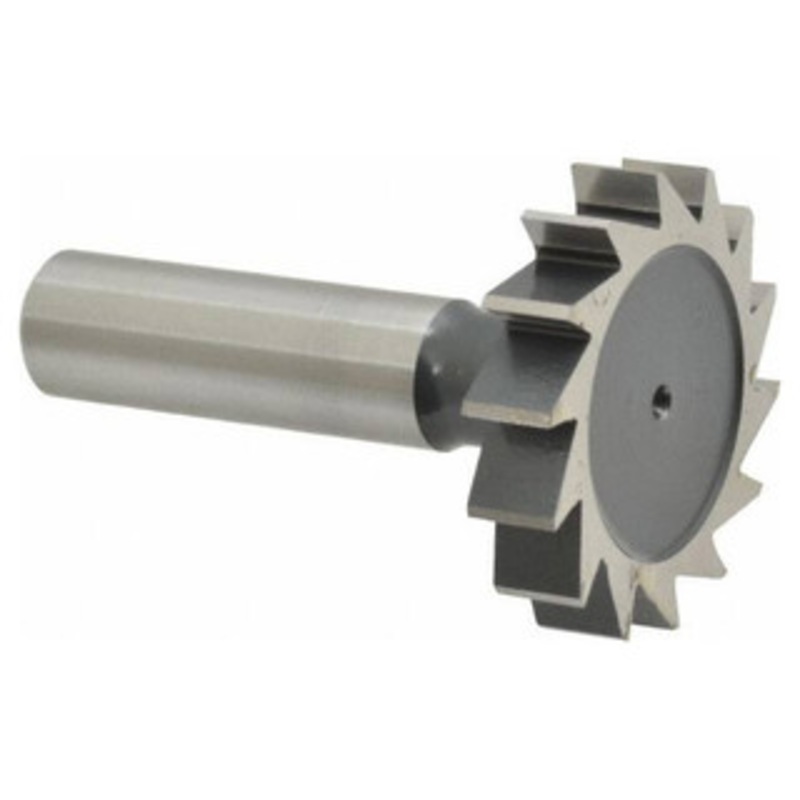 Interstate Straight Tooth Woodruff Key Seat Cutter, HSS, 1-1/2 Diameter, 5/16 Face Width, 2-5/16 OAL – 43-036-3