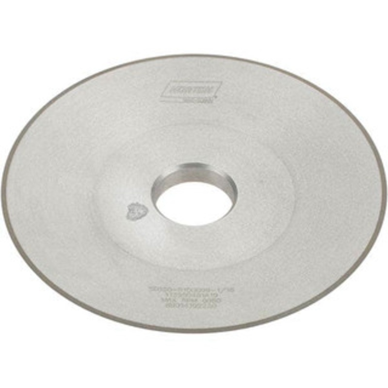 Norton 6 Diam, 1-1/4 Hole Size, 3/4 Overall Thickness, 150 Grit, Type 15 Tool & Cutter Grinding Wheel Very Fine Grade, Diamond, Resinoid Bond 69014192230 – 73557647