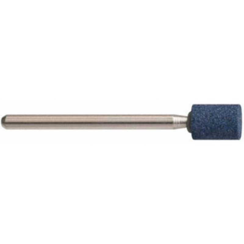 Tru-Maxx 1/4 Head Diam x 3/8 Thickness, W162, Cylinder End, Aluminum Oxide Mounted Point Blue-Gray, Fine Grade, 120 Grit, 68,400 RPM TM-162BE8RD1 – 44876712