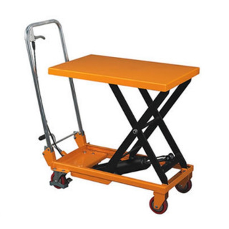 Wesco Folding Handle Scissor Lift Tables – 272974