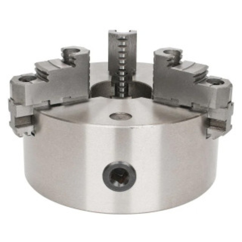Interstate 3-Jaw Self Centering Direct Mounting D Series Lathe Chuck, 8 Dia, D1-4 Spindle, 50mm/1.96 Thru Hole – 34-679-1