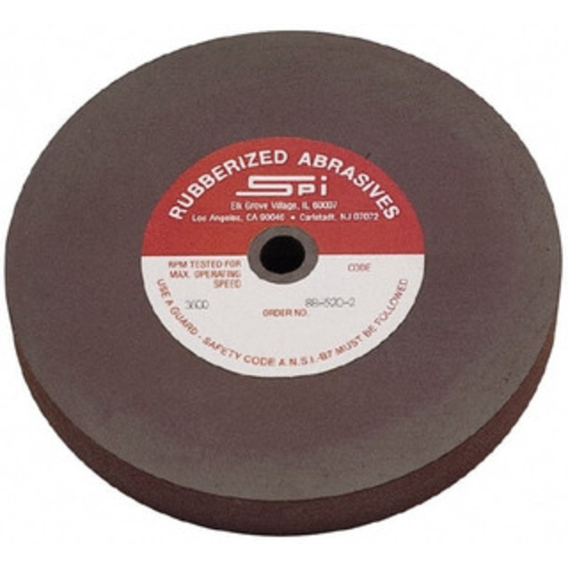 Made in USA 8 Diam x 1/2 Hole x 1/4 Thick, 120 Grit Surface Grinding Wheel Aluminum Oxide/Silicon Carbide Blend, Fine Grade, 2,600 Max RPM 803-F SPI – 73152795