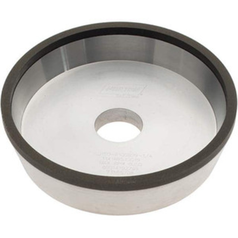 Norton 6 Diam, 1-1/4 Hole Size, 1-1/2 Overall Thickness, 150 Grit, Type 11 Tool & Cutter Grinding Wheel Very Fine Grade, Diamond, Resinoid Bond 69014192799 – 73555708