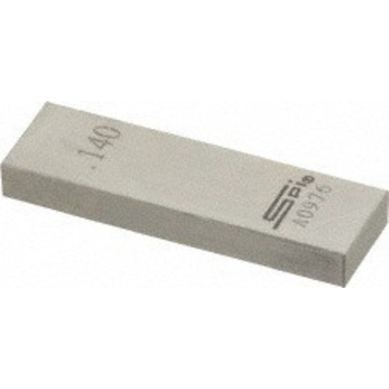 Rectangular Steel Gage Block, Grade 0, Size: 0.14000 – 12-690-4