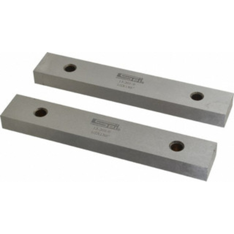 SPI Precision Steel Parallels, Matched Pair, 1/2 Thick x 6 Long, 1 Height – 13-201-9