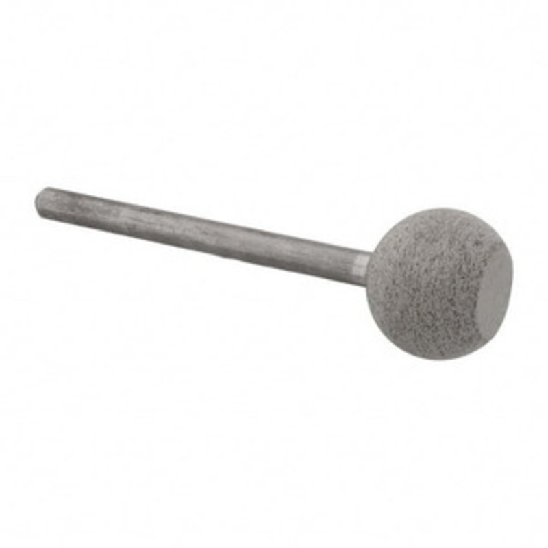 Cratex 1/2 Head Diam x 3/8 Thickness, B62, Wheel Radius Edge End, Aluminum Oxide Mounted Point Medium Grade, 80 Grit, 19,500 RPM B62A80CXG18 – 67186874