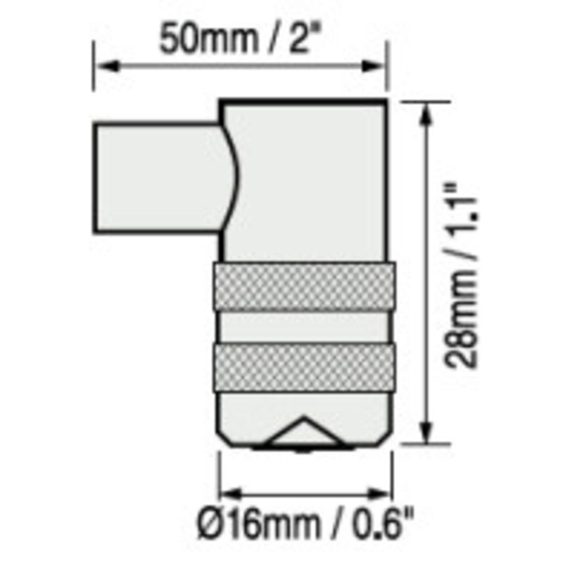 Defelsko FRS Probe for PosiTector 6000 Coating Thickness Gage – 6000-FRS