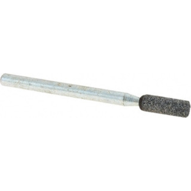 Made in USA 1/8 Head Diam x 3/8 Thickness, W145, Cylinder End, Aluminum Oxide Mounted Point Blue-Gray, Medium Grade, 80 Grit, 105,000 RPM 145BE7RD1-SP – 71459564