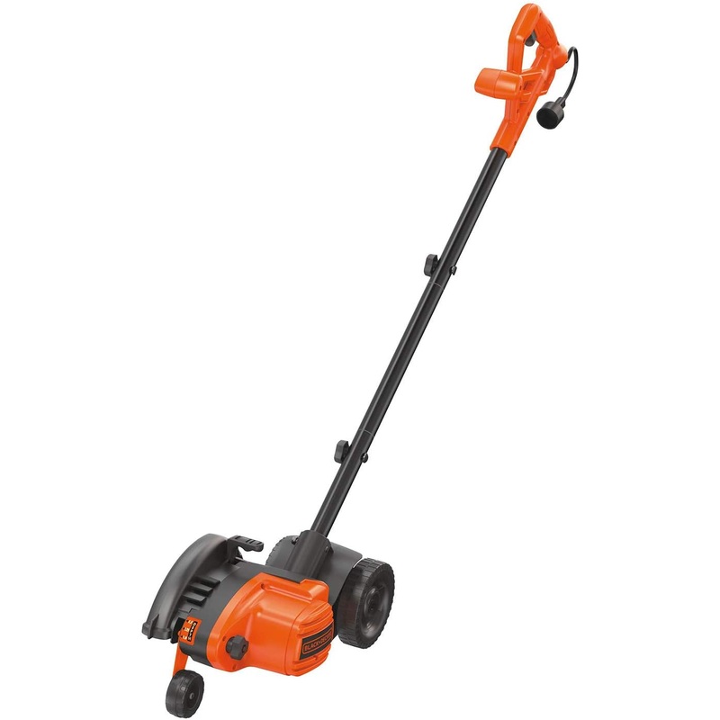 BLACK+DECKER 2-in-1 String Trimmer / Edger and Trencher, 12 -Amp (LE760FF),Orange | Bigbigmart.com
