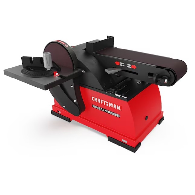 CRAFTSMAN 4-in x 36-in Belt 5-Amp Benchtop Sander (CMXXSAX69434605) | Bigbigmart.com