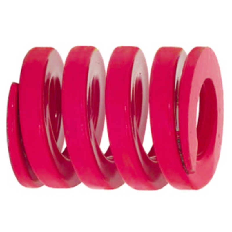 Danly DieMax XL Red Heavy Load, Die Spring, 3 Free Length, 1-1/2 Hole Dia., 3/4 Rod Dia