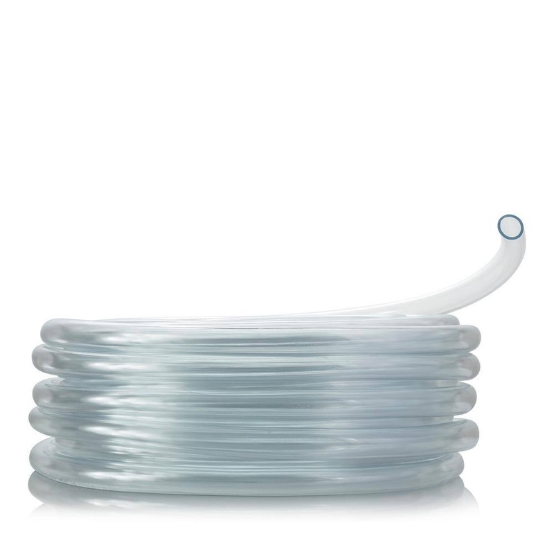 Alpine Corporation V0017P 1 in. I.D. x 1-1/4 in. O.D. x 100 ft. Multi-Use Clear Flexible Vinyl Tubing for Fountains, Aquariums, AC and More | Bigbigmart.com