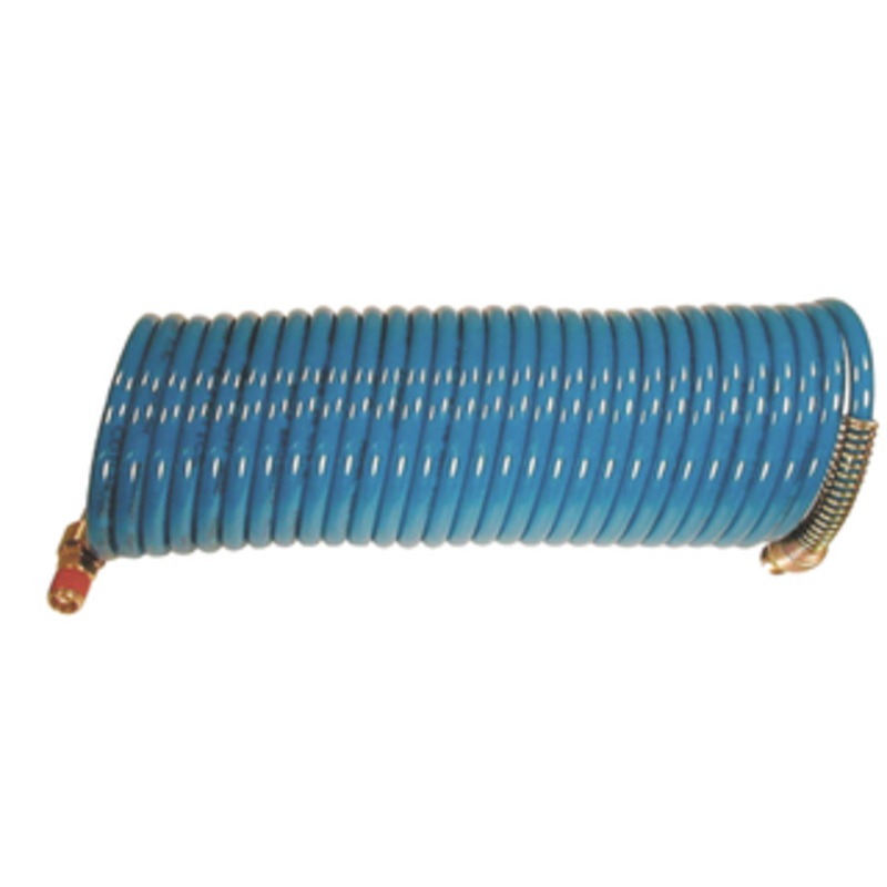 Coilhose Pneumatics Self-Storing Heavy Duty Air Hose, 1/4 Hose ID, 25 ft. Hose Length – S14-25A