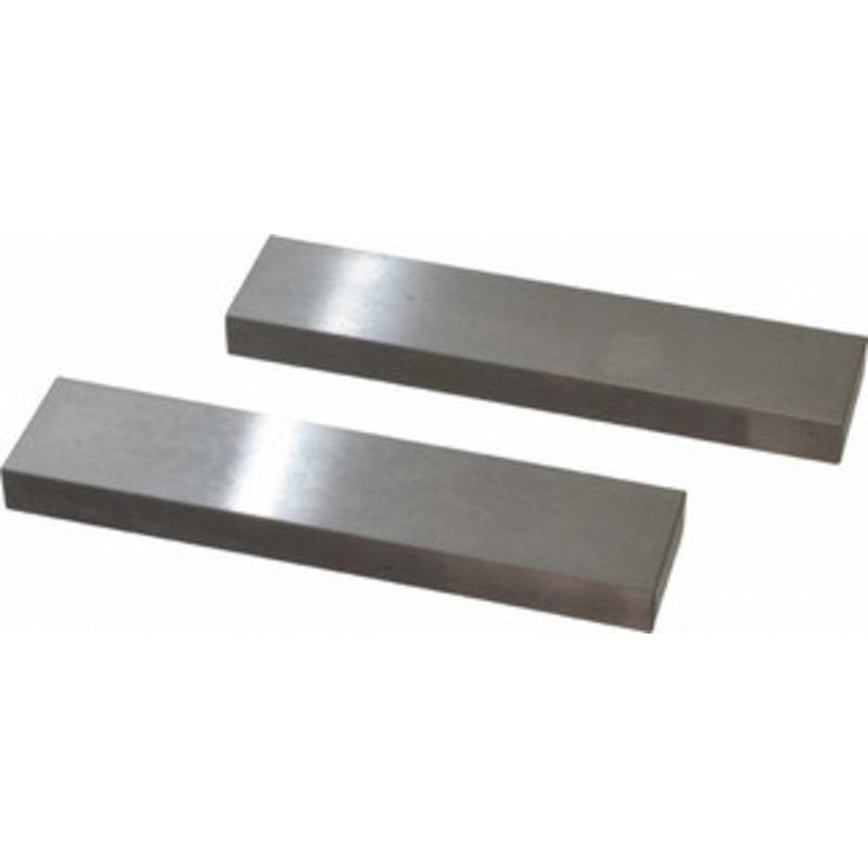 SPI Precision Steel Parallels, Matched Pair, 1/2 Thick x 6 Long, 1-3/8 Height – 13-224-1