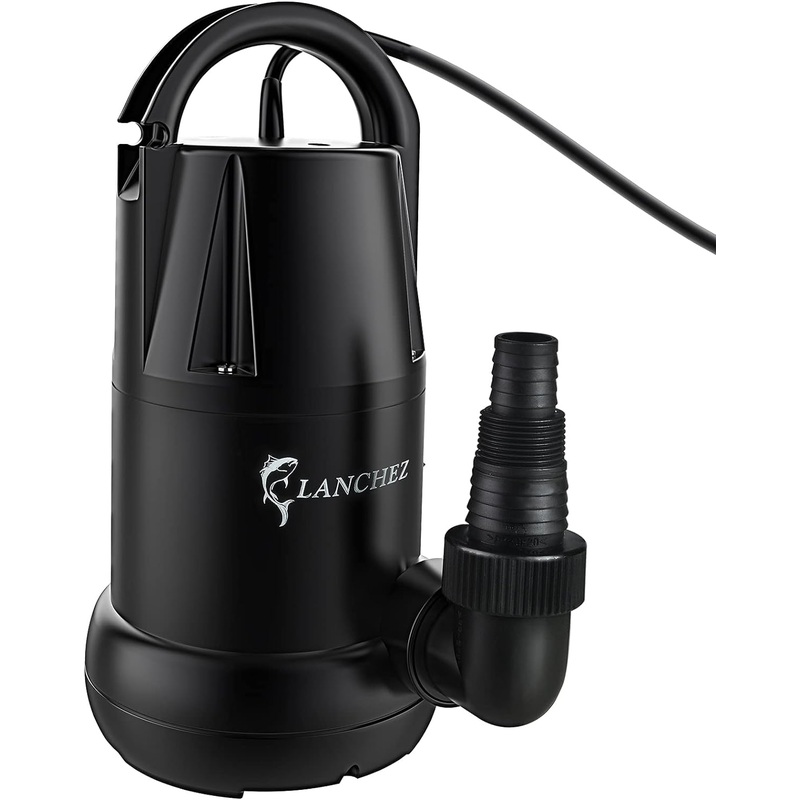 Submersible Sump Pump 3/4 HP 4450 GPH, Utility Pump for Clean/Dirty Water Removal, Transfer Water Pump for Swimming Pool Garden Pond Basement, Drain Pump for Draining flooded house backup | Bigbigmart.com