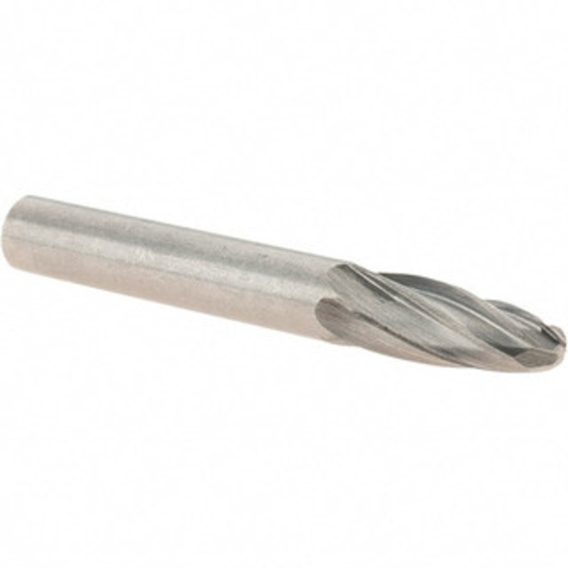 Value Collection 1/4 Cut Diam, 1/4 Shank Diam, Carbide Tree Burr with Radius Radius End, 2 OAL, 3/4 LOC -22696-2 – 45660156