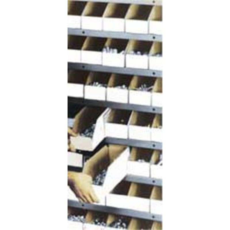 White Corrugated Shelf Bin Boxes – 90-364-1