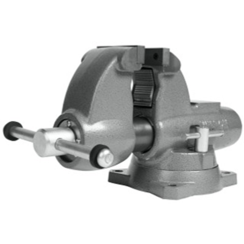 Wilton Combination Pipe & Bench Round Channel Vises with Swivel Base