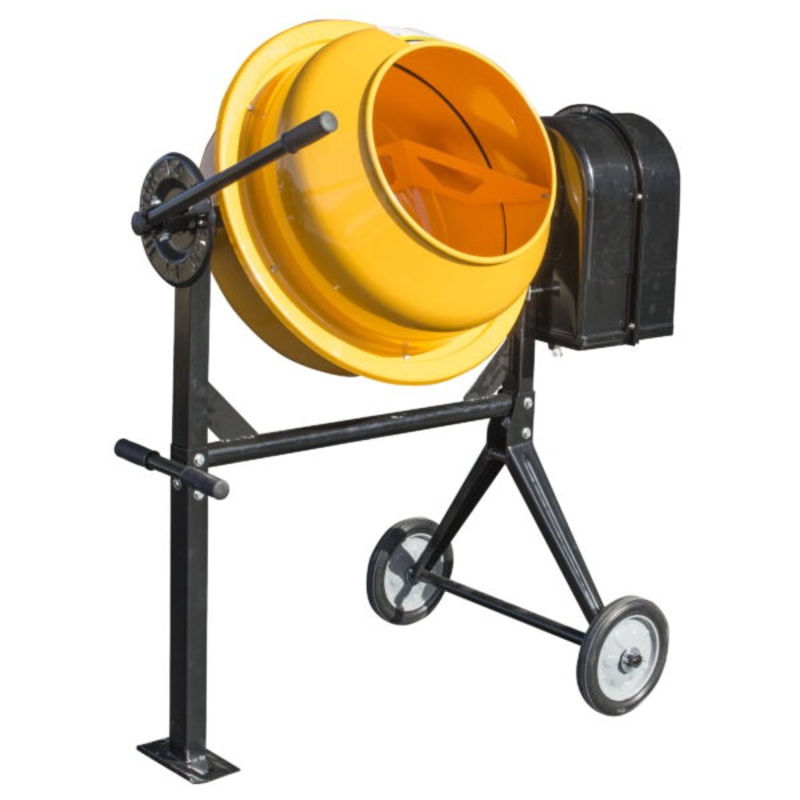 Buffalo Tools CME35 3.5 Cubic Foot Electric Cement Mixer | Bigbigmart.com
