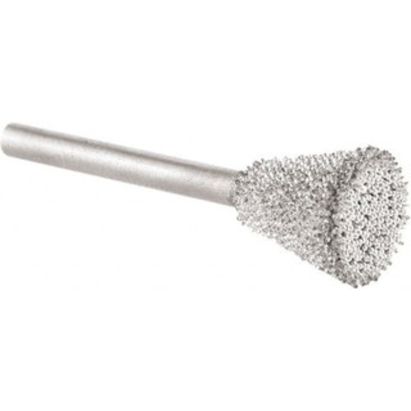 Kutzall 3/8 Cut Diam, 1/8 Shank Diam, Carbide Inverted Cone Burr Carbide DT-38-E – 51271427