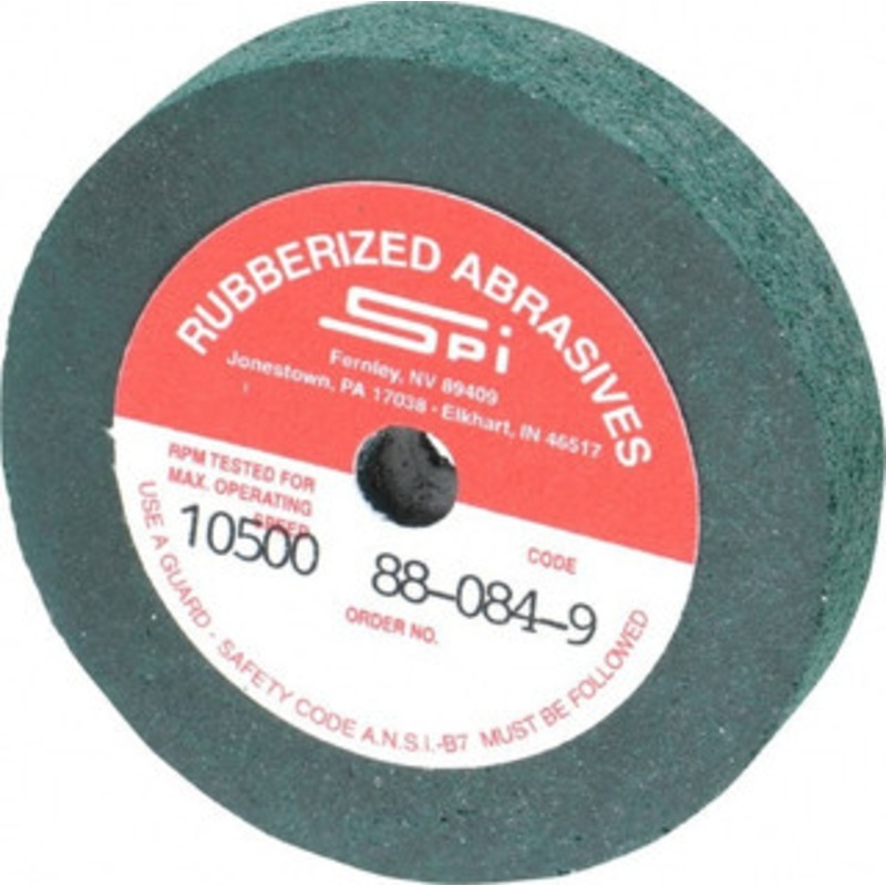 Made in USA 2 Diam x 1/4 Hole x 3/8 Thick, 46 Grit Surface Grinding Wheel Aluminum Oxide/Silicon Carbide Blend, Coarse Grade, 10,500 Max RPM 225-C SPI – 73150906