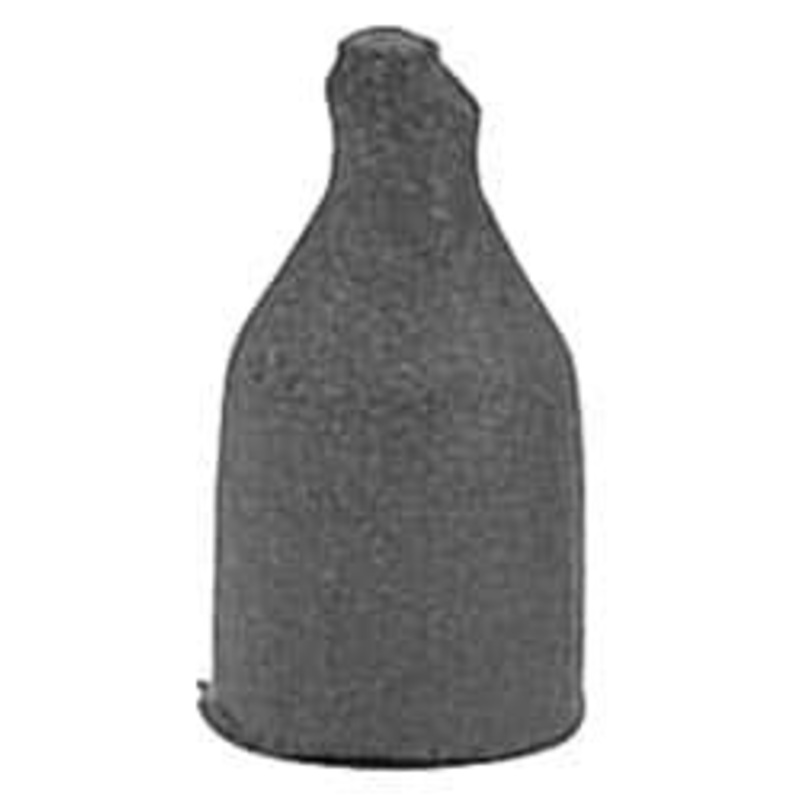 Made in USA 3/8 Max Diam x 5/8 Long, Cone, Rubberized Point Fine Grade, Silicon Carbide, 1/16 Arbor Hole, Unmounted 100-F SPI – 73152316