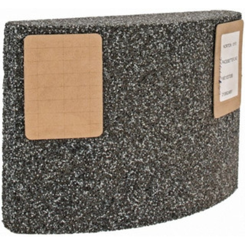 Norton 11-1/4 Wide x 8 High x 3 Thick Grinding Segment 24 Grit, Hardness G, Blue Print No. ME100703B 61463615886 – 05129416